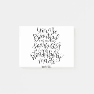 Fruktansvärt underbart vacker post-it block