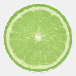 Fruktanteckningsrunda etiketter - kalk