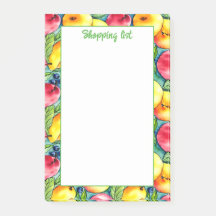 Fruktäppelpäron sommarvattenfärg mönster