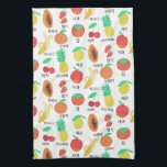 Fruktar Flash-kort Fruktig Roligt för koreanska sp Kökshandduk<br><div class="desc">Kolla in den här coolan i färsk och fruktig utformning. Vare sig du försöker lära dig ett nytt språk eller bara kärlek frukter,  visa att du är fläkt med fantastisk handduken. Och kolla min butik för mer produkter och design.</div>