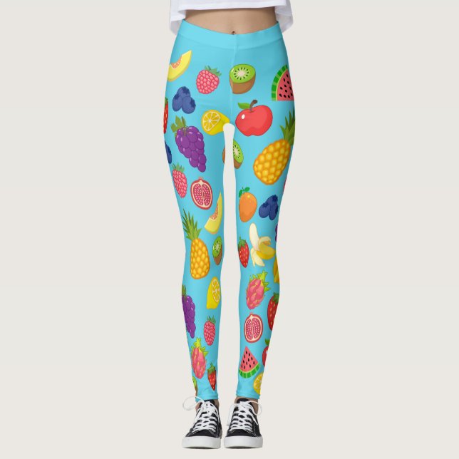 Fruktbeningar Tutti Frutti Leggings (Framsida)