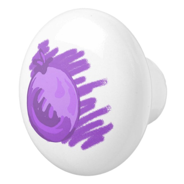 Fruktblåbär och Mönster Knopp (Höger)