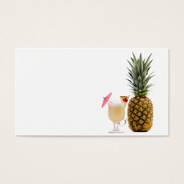 Fruktcocktail Visitkort (Framsidan)