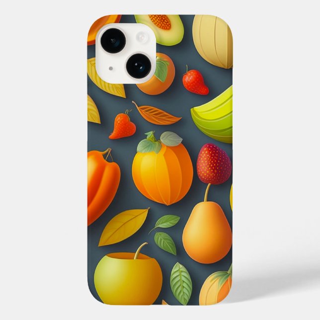 Fruktdesign iphone case (Baksida)