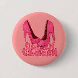 Fruktdryckcancer med stiletter knapp