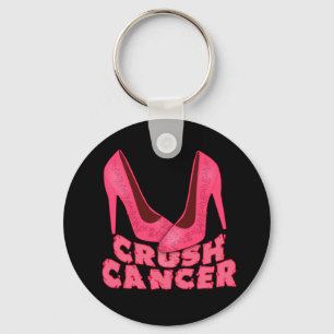 Fruktdryckcancer med stiletter nyckelring