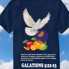 Frukten av spriten - Bibel T Shirt