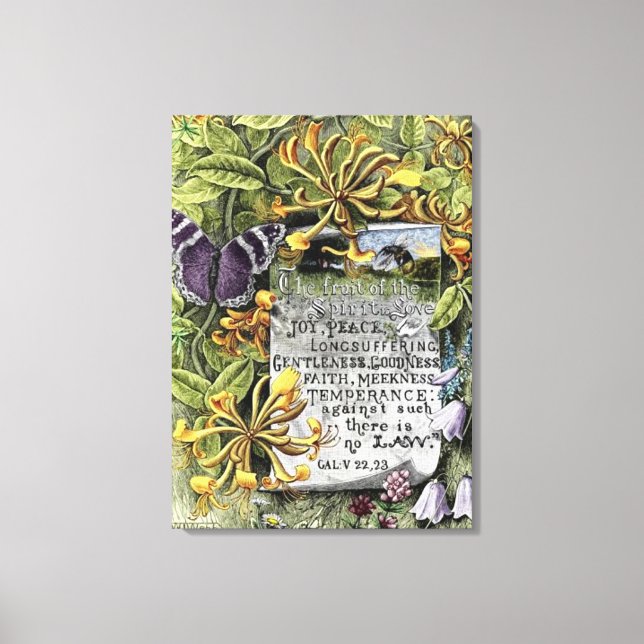 Frukten av spriten canvastryck (Framsida)