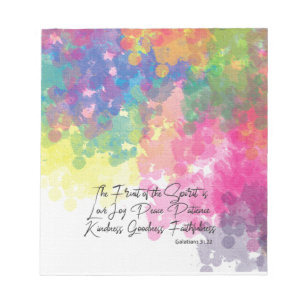 Frukten av spriten - Galatianer 5 Anteckningsblock