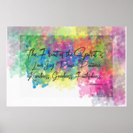 Frukten av spriten - Galatianer 5 Poster