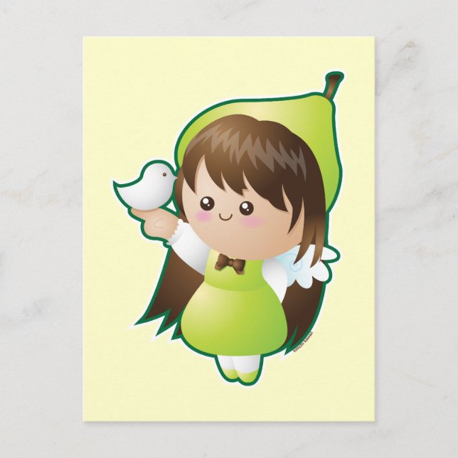 Frukter av anden: fred vykort (Framsida)