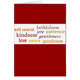 Frukter av anden hälsningskort