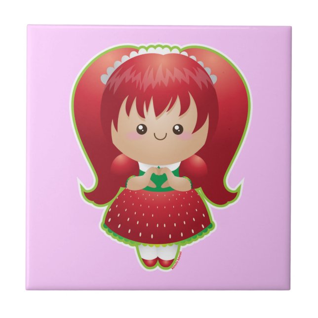 Frukter av anden: Kärlek Kakelplatta (Framsidan)