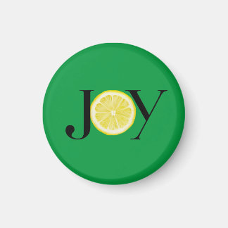 Frukter av Grönten Magne, "Joy", i spritcitronsegm Magnet