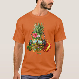 Frukter av Julafton från Julgran, stift och ananas T Shirt