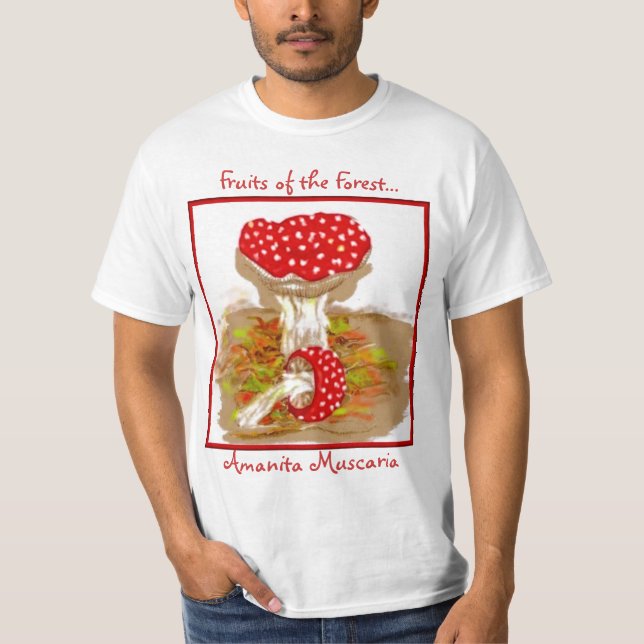 Frukter av skogamanitaen Muscaria Tröja (Framsida)