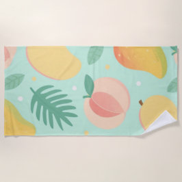 Frukter av sol-Kissed - Beach Towel av tropiskt Lu