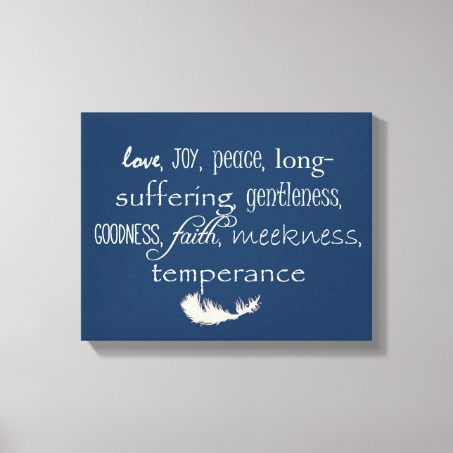 Frukter av spriten canvastryck (Framsida)