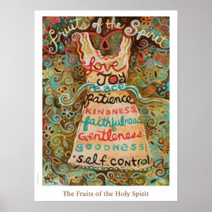 Frukter från Heliga Spirit Classroom Poster