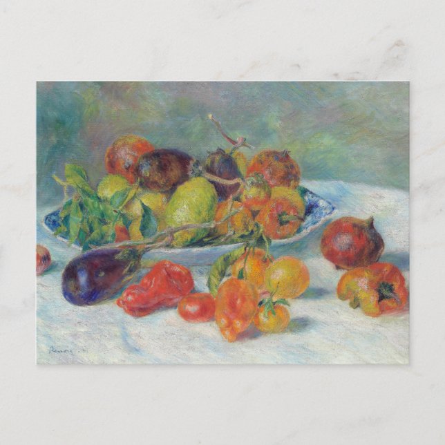 Frukter från Midi | Pierre-Auguste Renoir Vykort (Framsida)