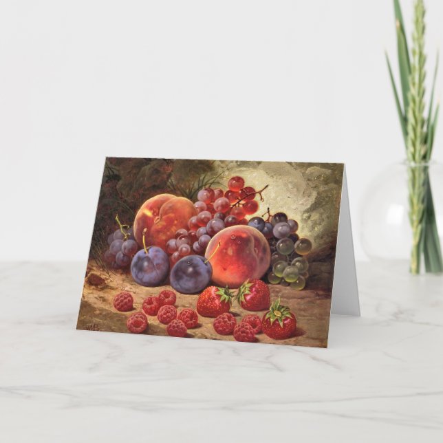 Frukter från sommaren kort (Framsida)