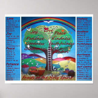 Frukter från spriten Poster med Verses - Med Storl
