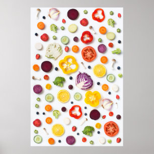 Frukter & grönsaker poster