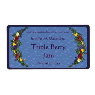 Frukter och blommor i Burk Fraktsedel