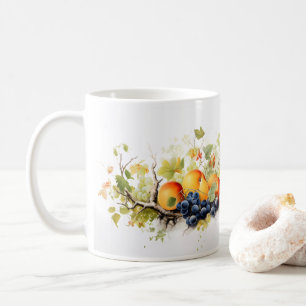 Frukter och Löv Kaffemugg