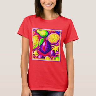 Frukter och stjärnor. Köp nu T Shirt