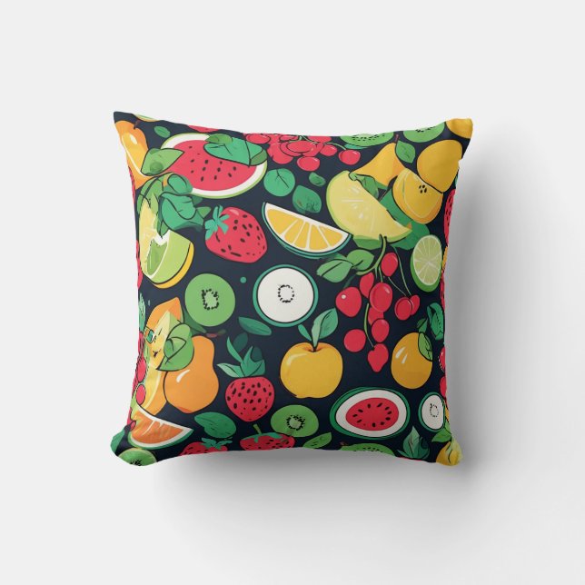 frukter Pillow Cushion Kudde (Framsida)