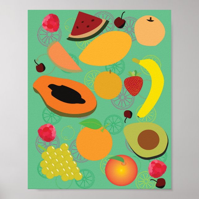 Frukter Poster (Framsidan)
