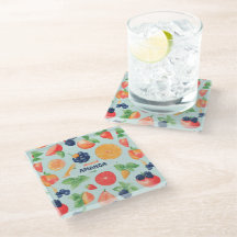 Frukternas vattenfärg Färgen Personlig Mönster