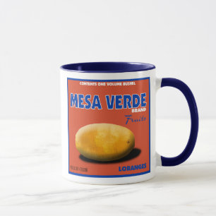Fruktetikettmugg Mugg