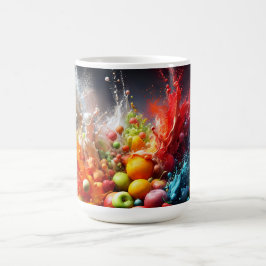 Fruktexplosion Kaffemugg