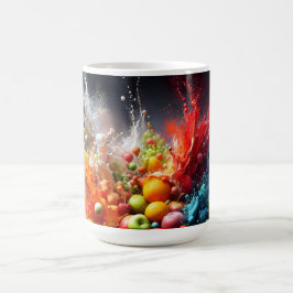 Fruktexplosion Kaffemugg