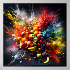 Fruktexplosion Poster