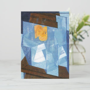 Fruktfat av Juan Gris, Vintage kubism stilleben Inbjudningar