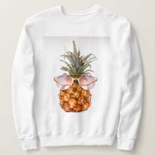 Fruktfoto av ananas lång ärmad tröja