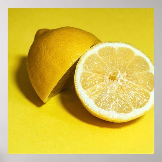 Fruktfotografi av citroner poster (Framsidan)