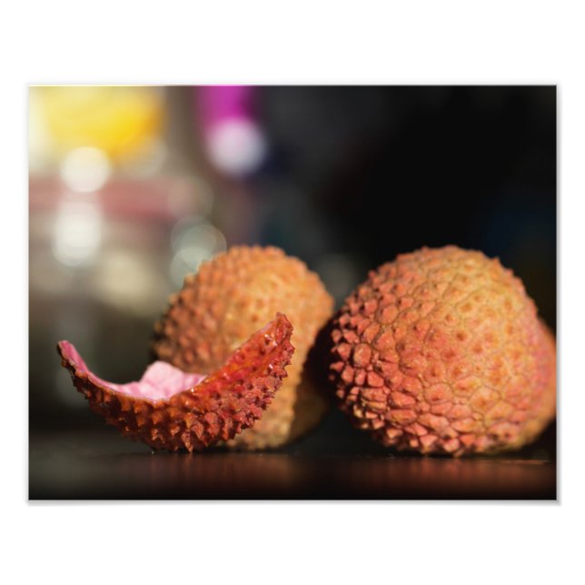 Fruktfotografi, fruktträd, frukttmakro fototryck (Framsidan)