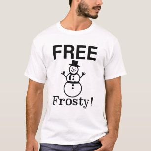 Fruktfri jul - jul - Snögubbe T Shirt