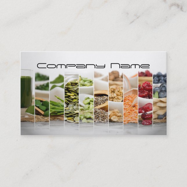 Fruktgrönsaker/sunt liv/vegetariskt kort (Framsida)