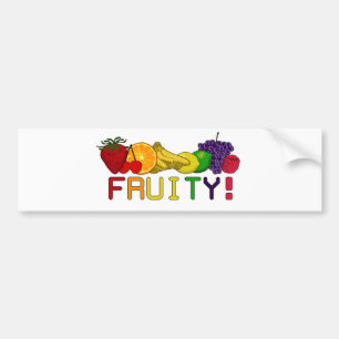 Fruktig frukt! bildekal