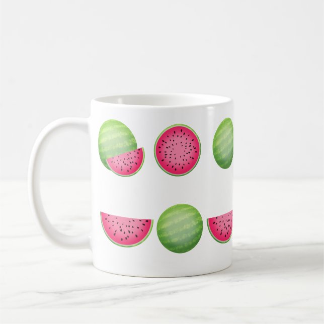 Fruktig melonmugg kaffemugg (Vänster)