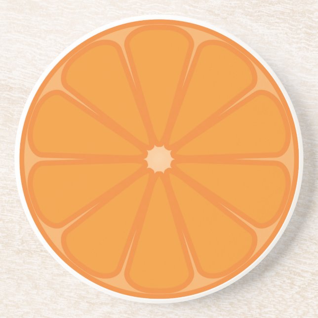 Fruktig orange underlägg (Framsidan)