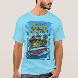 Fruktig sommaruppehåll t shirt