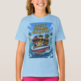 Fruktig sommaruppehåll t shirt