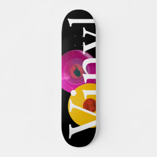 Fruktig vinylbk mini skateboard bräda 18,5 cm