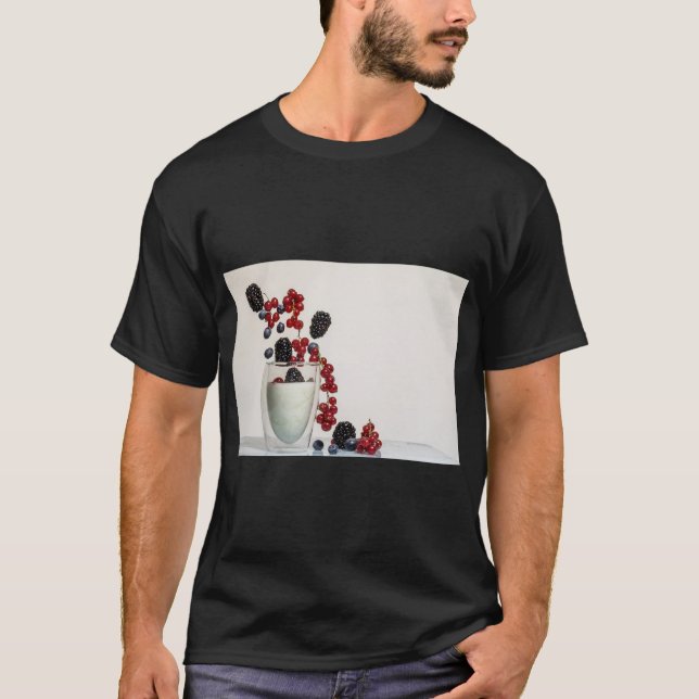Fruktig Yogurt Delight T Shirt (Framsida)